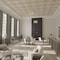 Ekena Millwork 47 14W x 47 14H x 38T Large Lilley Decorative Fretwork Wood Ceiling Panels, Wood Paint Grade CELW47X47X0375LEYMF - alternate 7